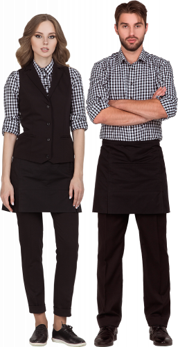 Фартук официанта CAFE черный купить от 893 р. 