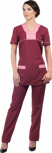 Блузка Simple женский бордовый купить от 2 053 р. 
